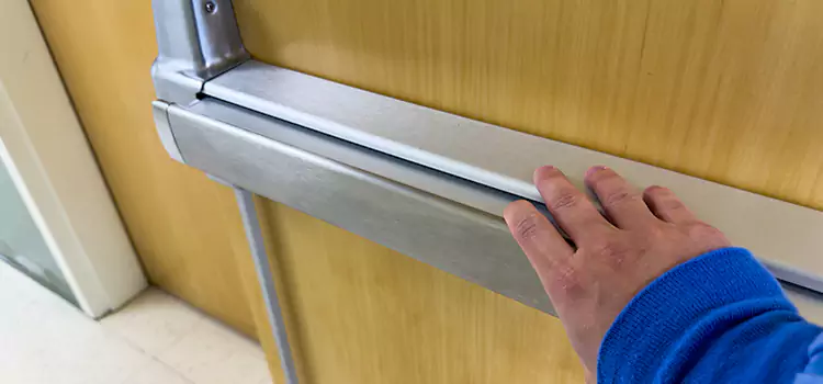 Installing a Push Bar on a Door Kansas City